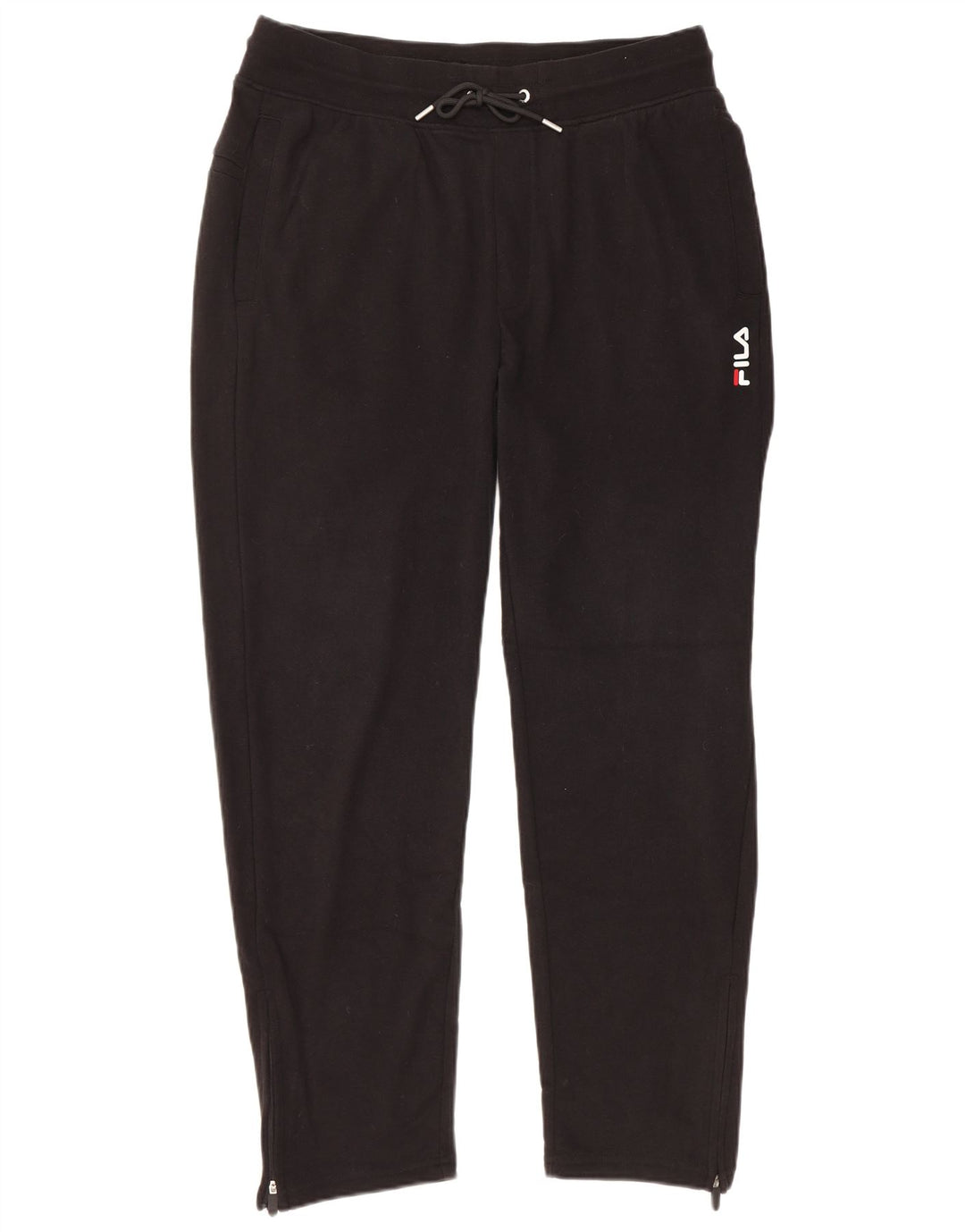 FILA Pantalones de Chándal para Hombre Algodón Negro Mediano