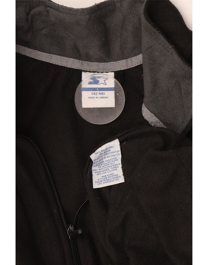 Starter Chaqueta polar para hombre UK 40 Large Poliéster negro