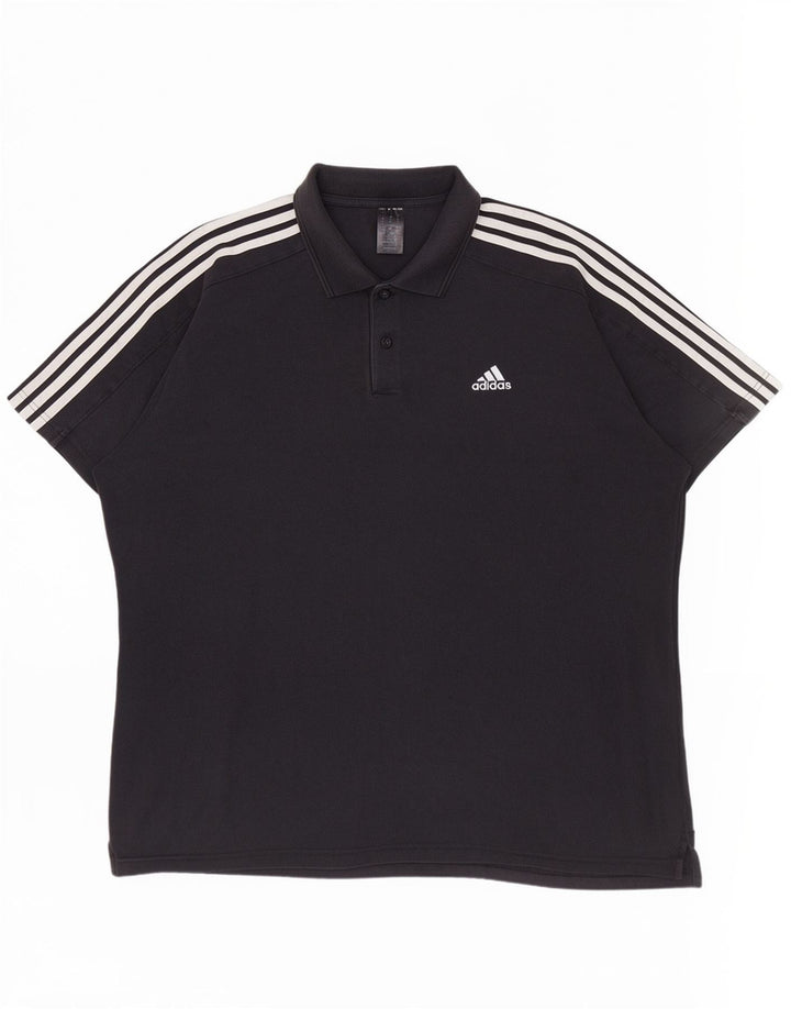Adidas Polo Hombre 2XL Algodón Negro