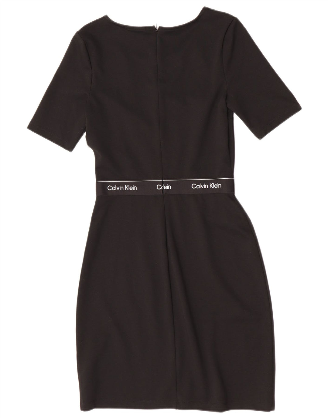 Calvin Klein Vestido tubo gráfico para mujer EU 34 XS Poliéster negro