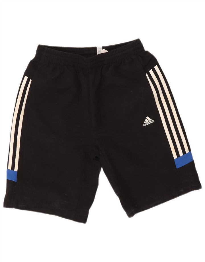 Adidas Pantalones cortos deportivos para niño 13-14 años Negro Colorblock Poliéster