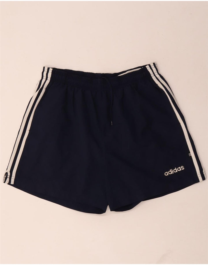 Pantalón Corto Deportivo Adidas Hombre Medio Azul Marino Poliéster