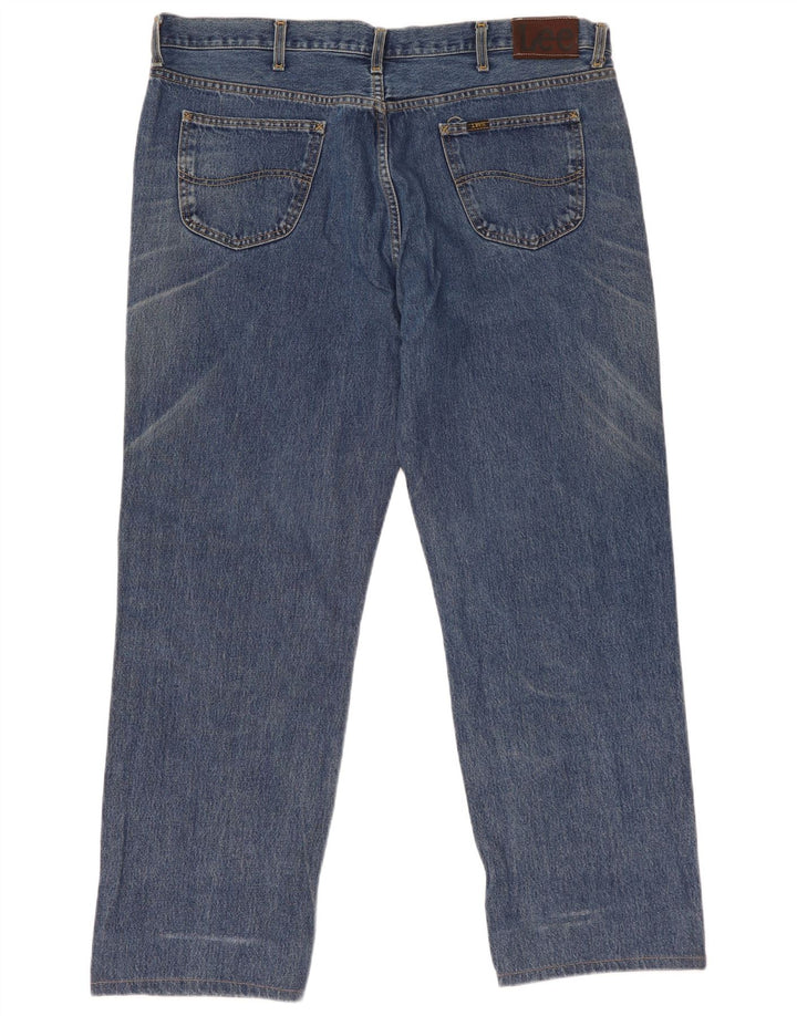 Lee Jeans Rectos Para Hombre W42 L31 Azul