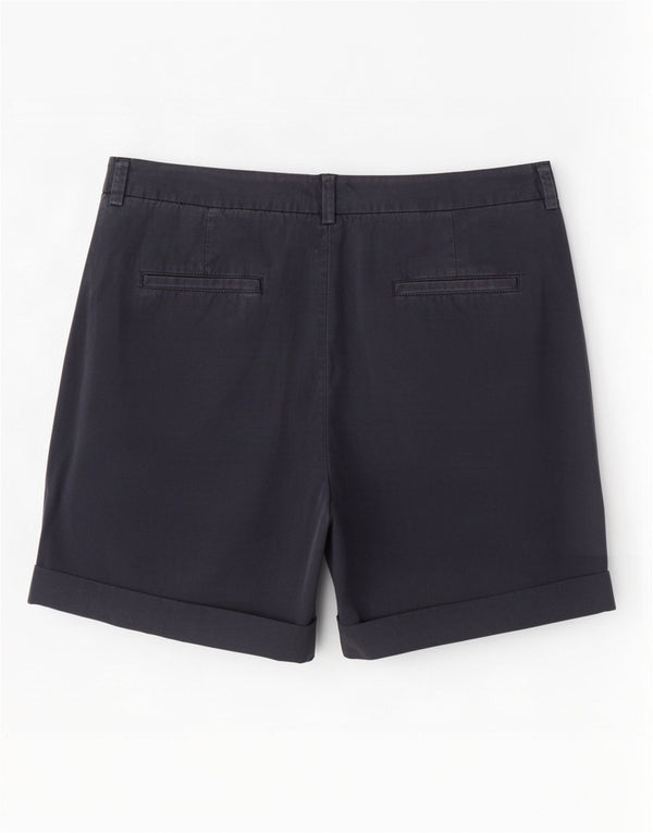 Marks & Spencer Pantalones cortos chinos para mujer UK 18 XL W37 Azul marino Algodón