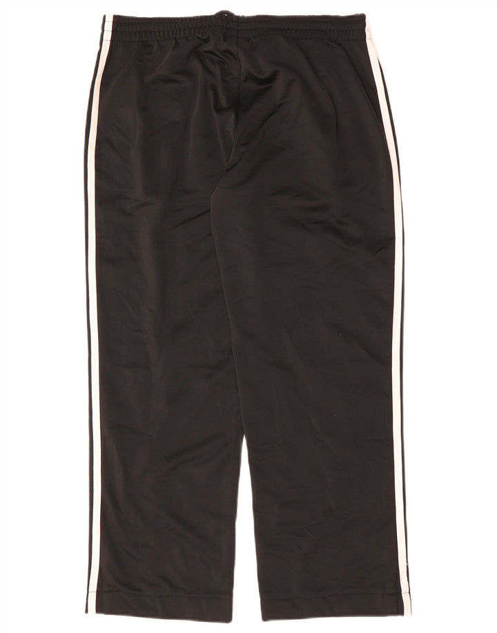 ADIDAS Pantalones de chándal para mujer UK 12 Mediano Negro Poliéster