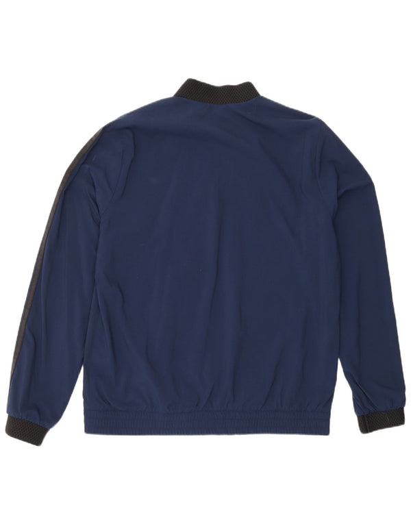 Adidas Mujer Chándal Top Chaqueta UK 16/18 Grande Azul Marino Deportes