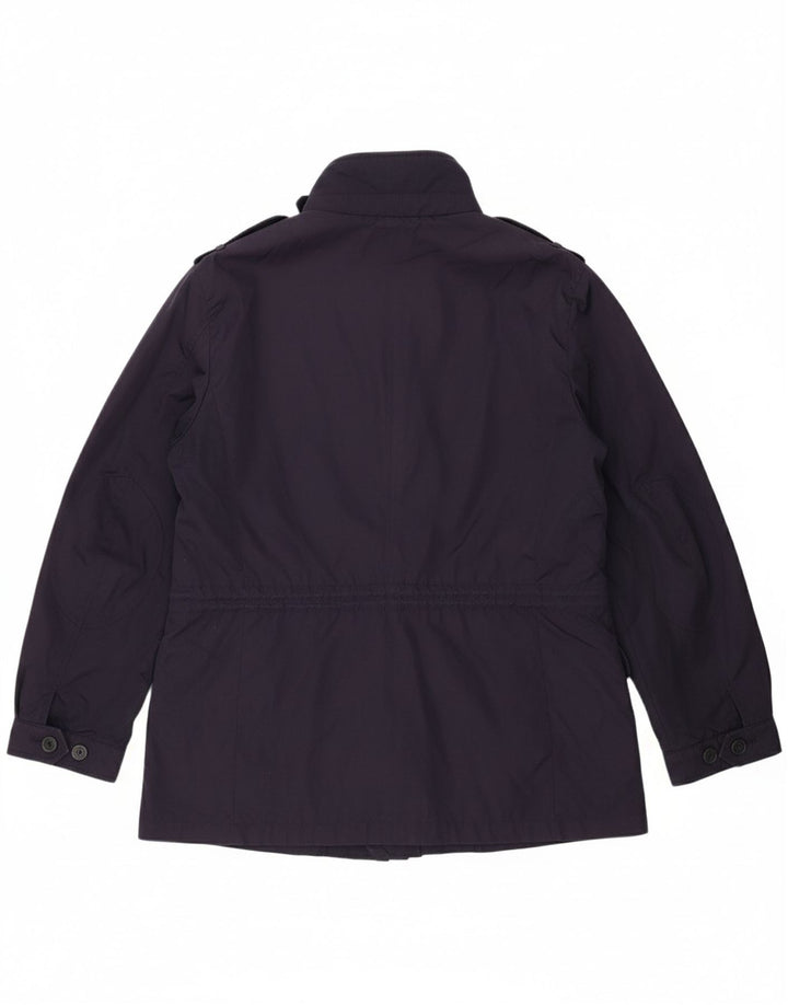 ELLESSE Womens Utility Jacket UK 18 XL Navy Blue Polyester