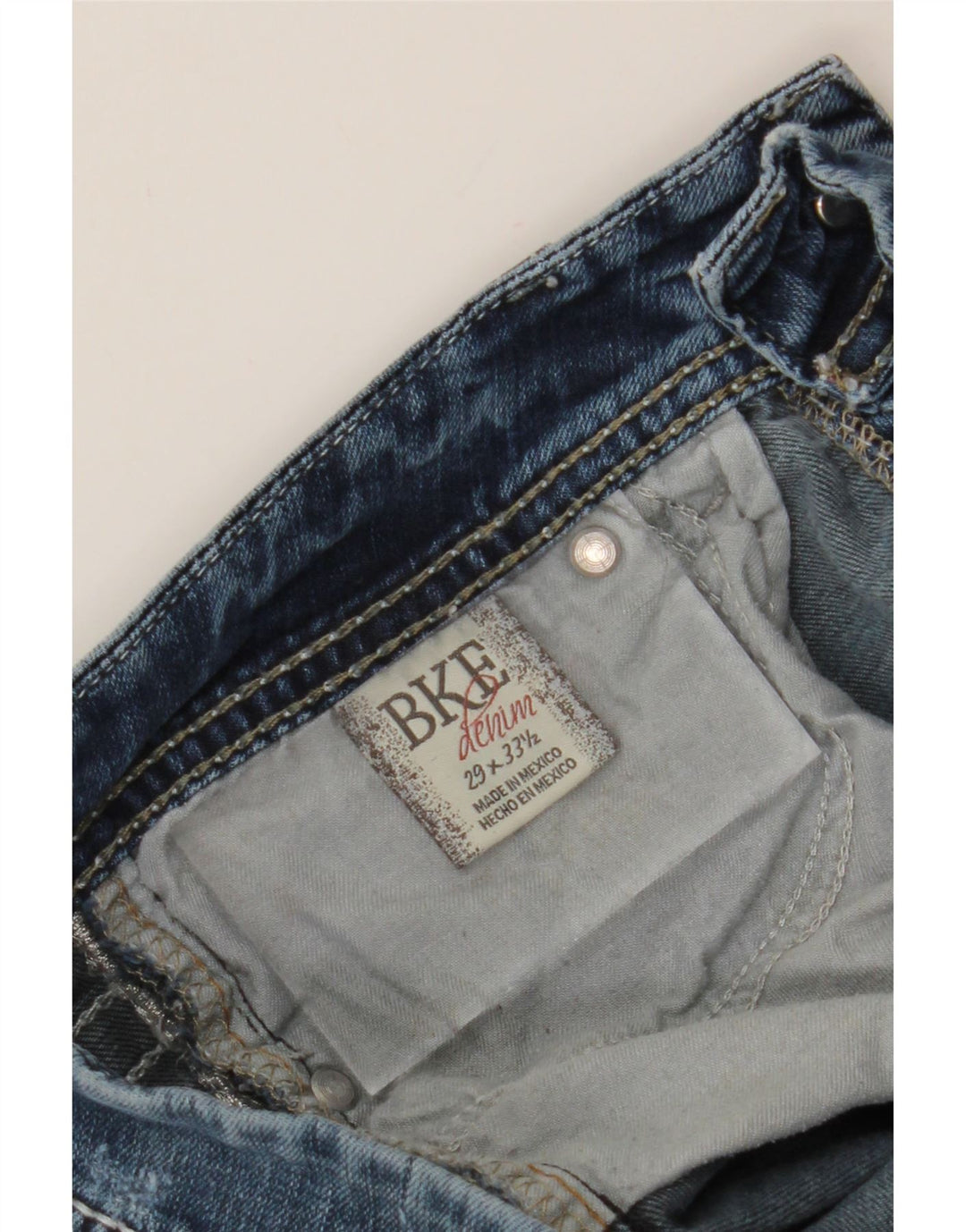 BKE Womens Stella Slim Jeans W29 L27 Blue Cotton Vintage BKE and Second-Hand BKE from Messina Hembry 