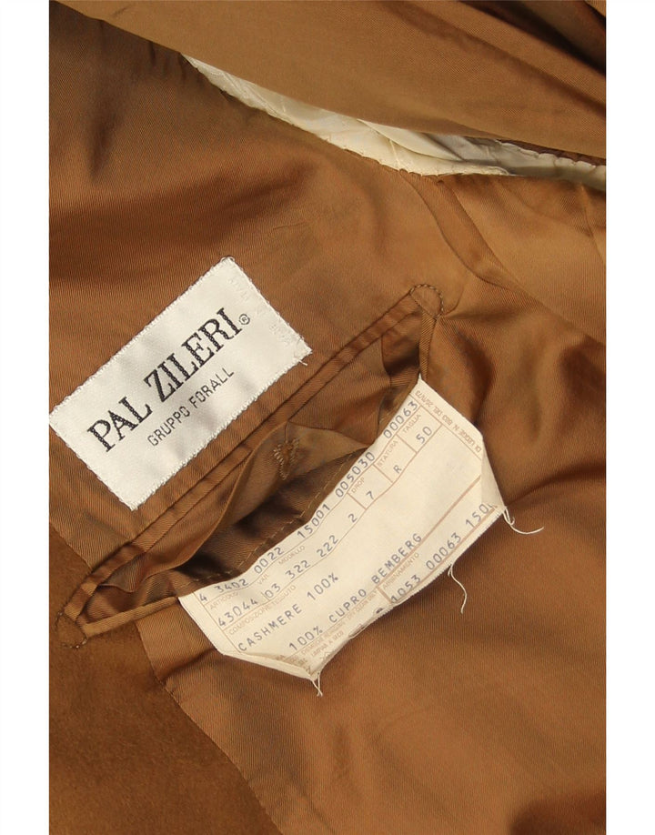 Pal Zileri Chaqueta tipo blazer de 2 botones para hombre IT 50 Large Beige Cashmere