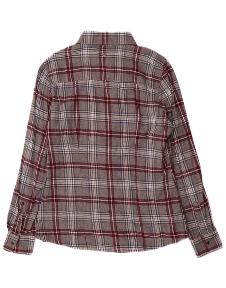Camisa de franela para mujer Carrera UK 12 Medium Grey Check