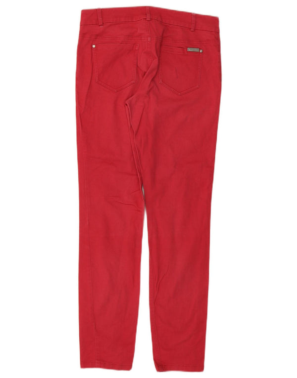 Dkny Jeans ajustados para mujer US 2 XS W28 L28 Algodón rojo