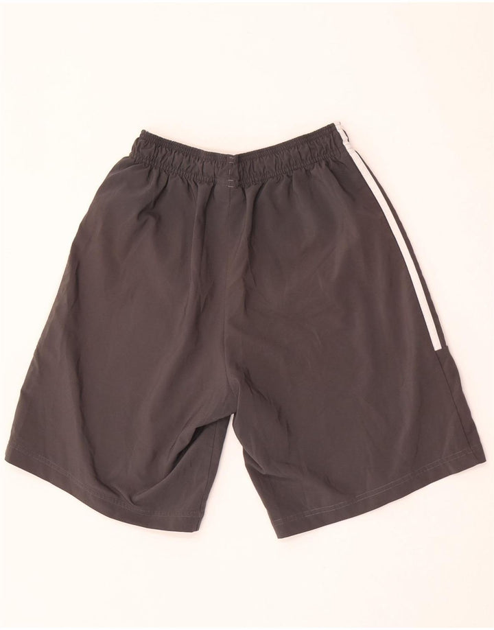 Adidas Hombre Pantalones Cortos Deportivos Pequeño Gris Poliéster