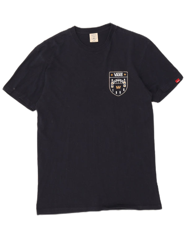 Camiseta Vans Hombre Graphic Top Medium Azul Marino Algodón