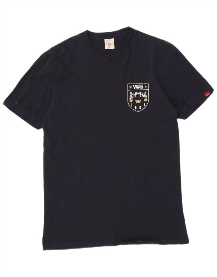 Camiseta Vans Hombre Graphic Top Medium Azul Marino Algodón