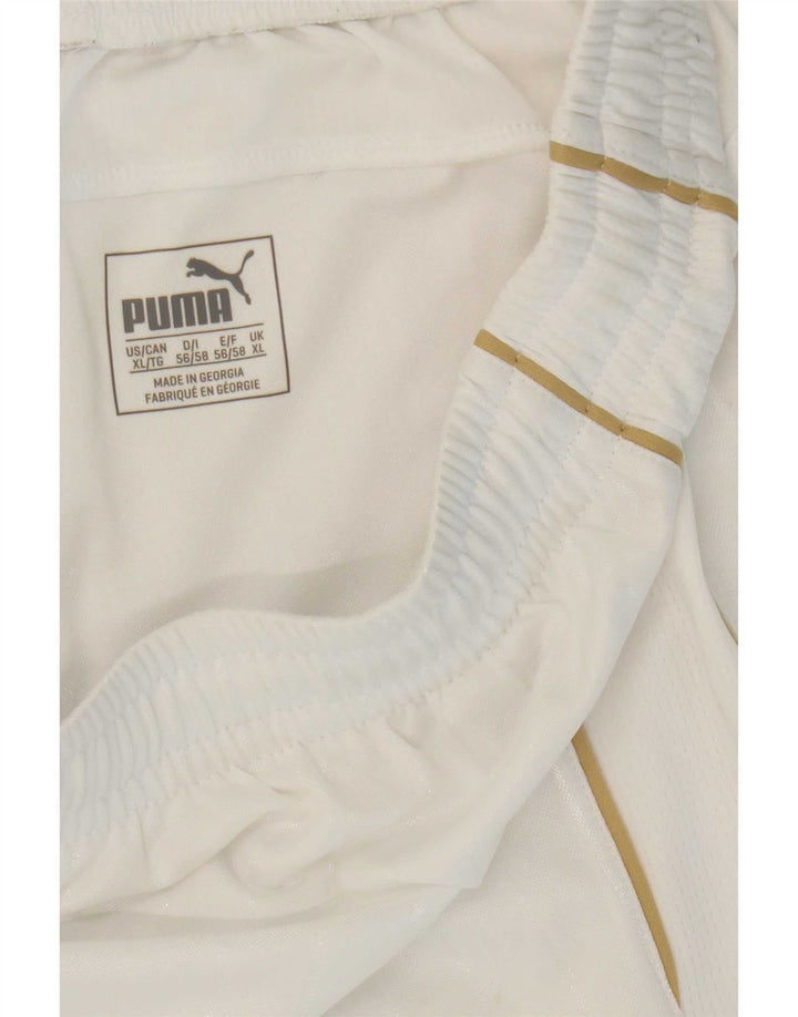 Puma Hombre Italia Sport Shorts XL Blanco