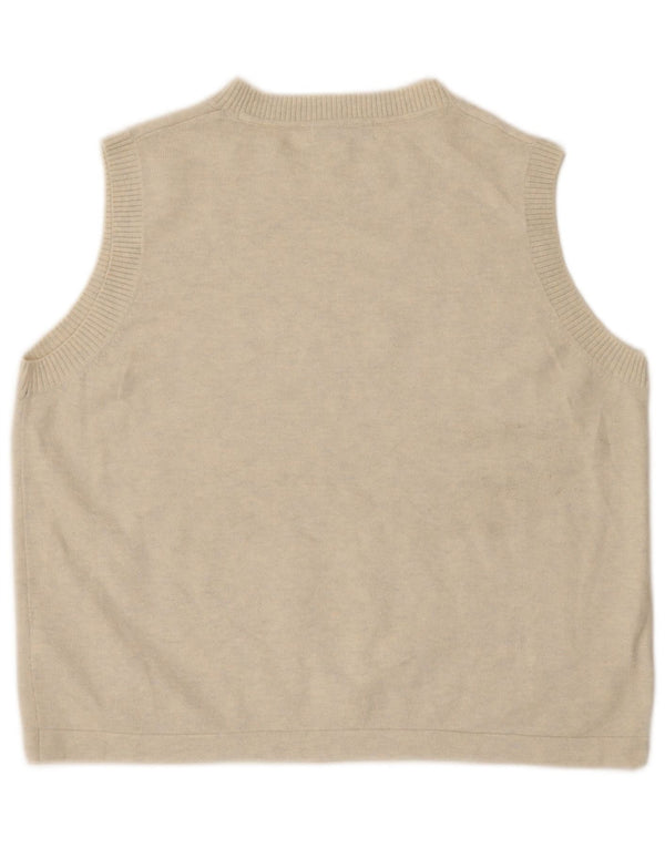 Marks & Spencer - Camiseta sin mangas para mujer, talla 40, talla grande, color blanco roto