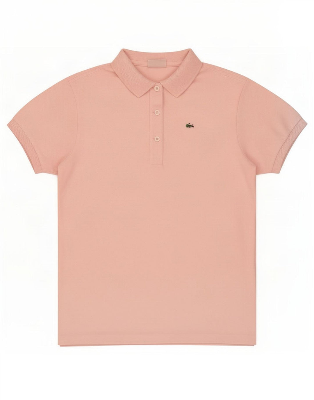 Polo Lacoste Mujer Talla 38 Algodón Rosa Medio