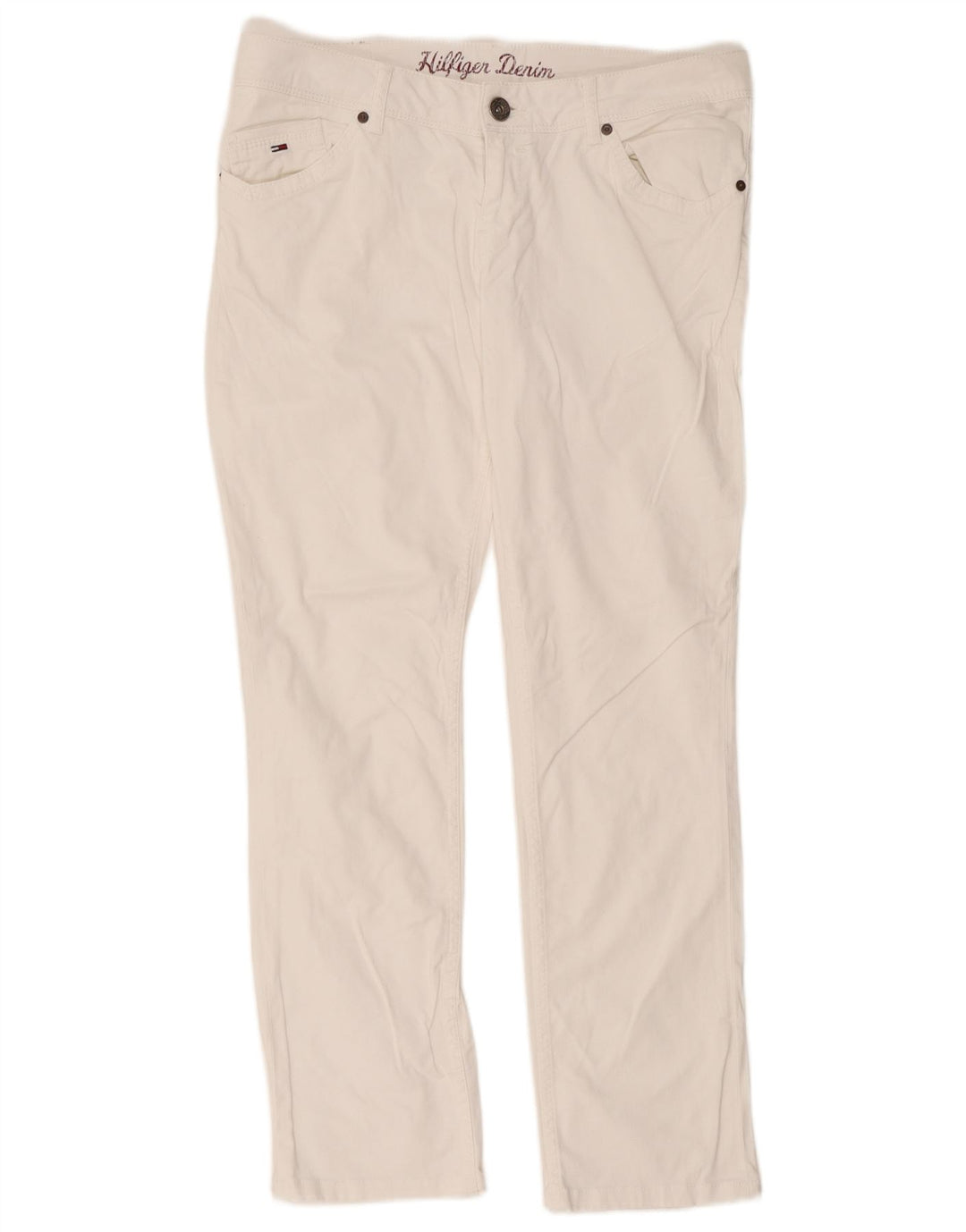 Tommy Hilfiger Vaqueros ajustados para hombre W34 L34 Algodón blanco