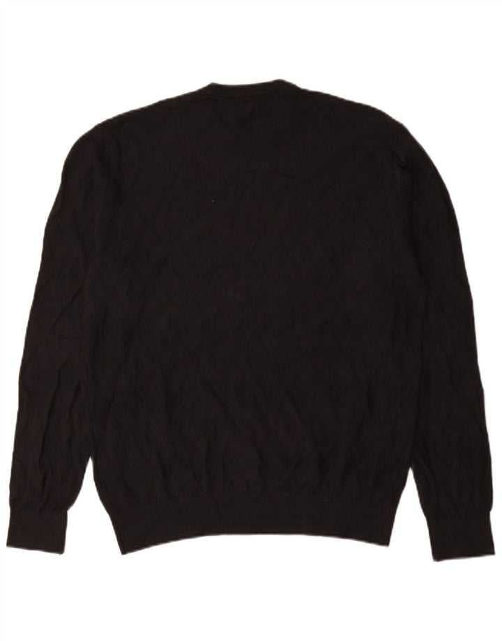 Emporio Armani Jersey De Cuello Redondo De Viscosa Gris Medio Hombre