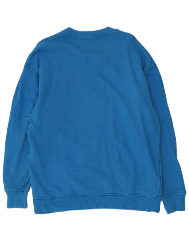 Zara Hombre Sudadera Jumper Large Azul