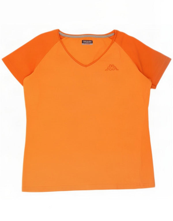 Camiseta Kappa para mujer UK 40 XL Naranja