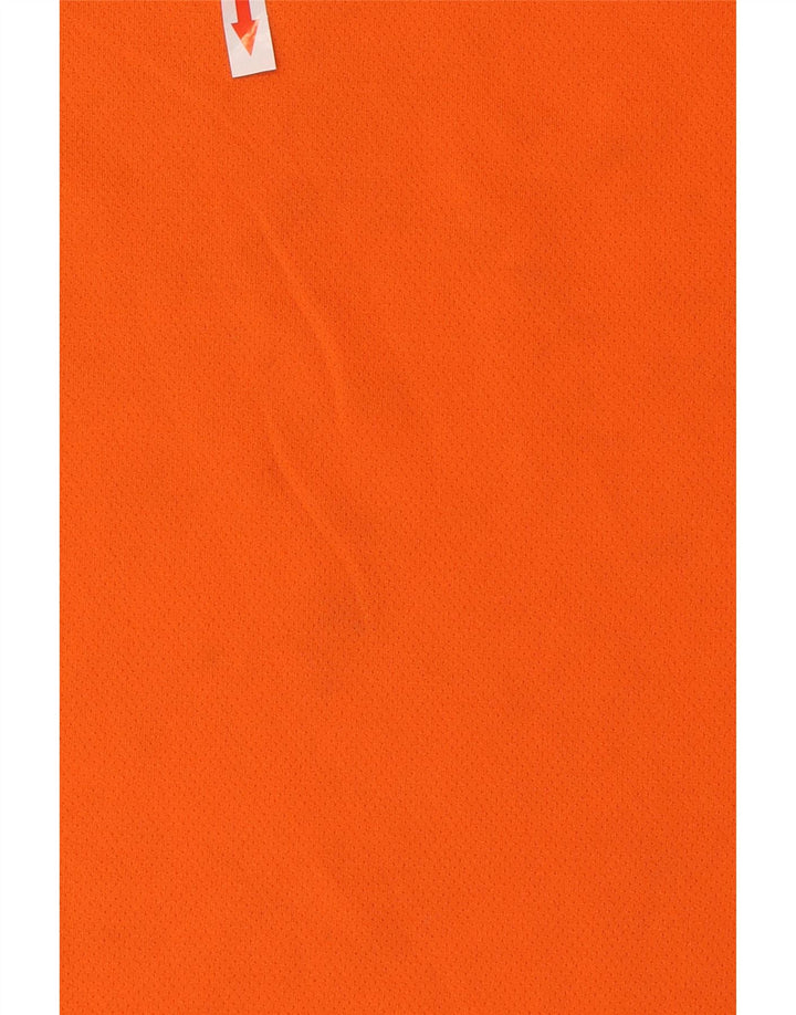 Puma Camiseta para niño Top 11-12 años Naranja Colorblock Poliéster