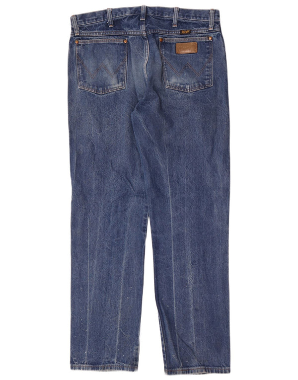 Vaqueros Wrangler Hombre Rectos W36 L32 Algodón Azul