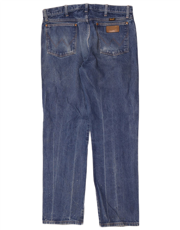 Vaqueros Wrangler Hombre Rectos W36 L32 Algodón Azul