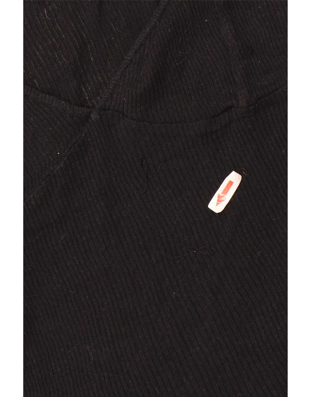 Massimo Dutti Camiseta Sin Mangas Mujer UK 12 Medium Negro