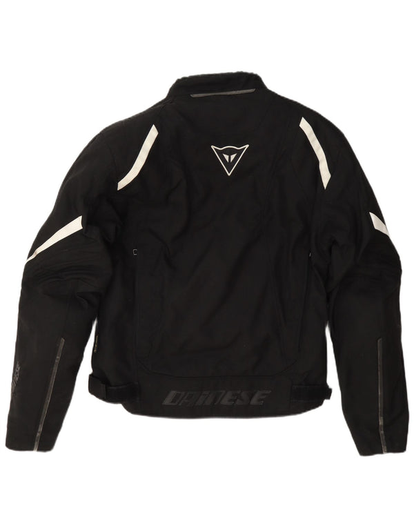 Dainese Mens Graphic Biker Jacket EU 48 Medium Black Colourblock Motorcycle