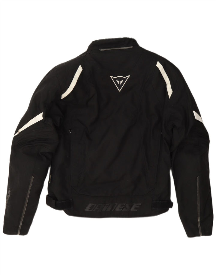 Chaqueta motera Dainese para hombre con estampado gráfico EU 48 Medium Black Colourblock Motorcycle