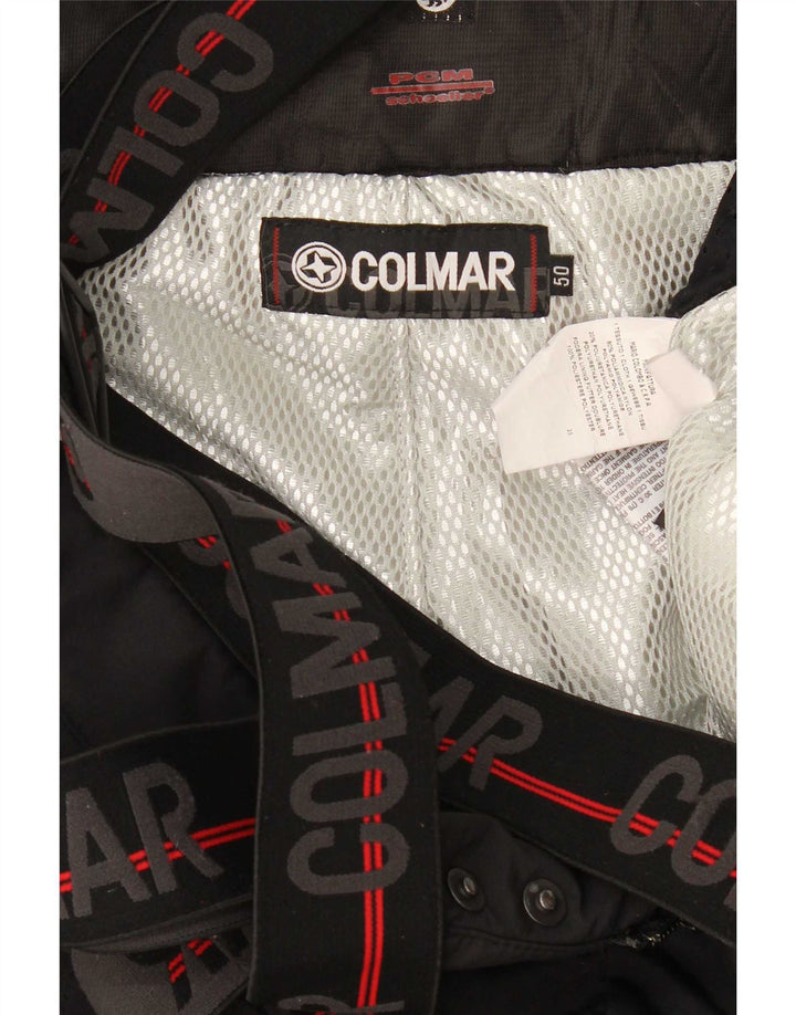 Colmar Pantalón de esquí con peto gráfico para hombre EU 40 Medium Black Colourblock