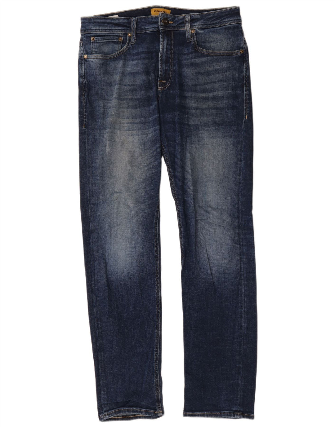 Jack & Jones Vaqueros Rectos Hombre W32 L32 Algodón Azul