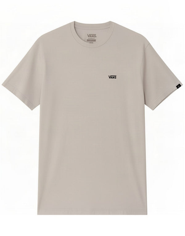 Vans Camiseta Classic Fit para hombre Top Medium White Cotton