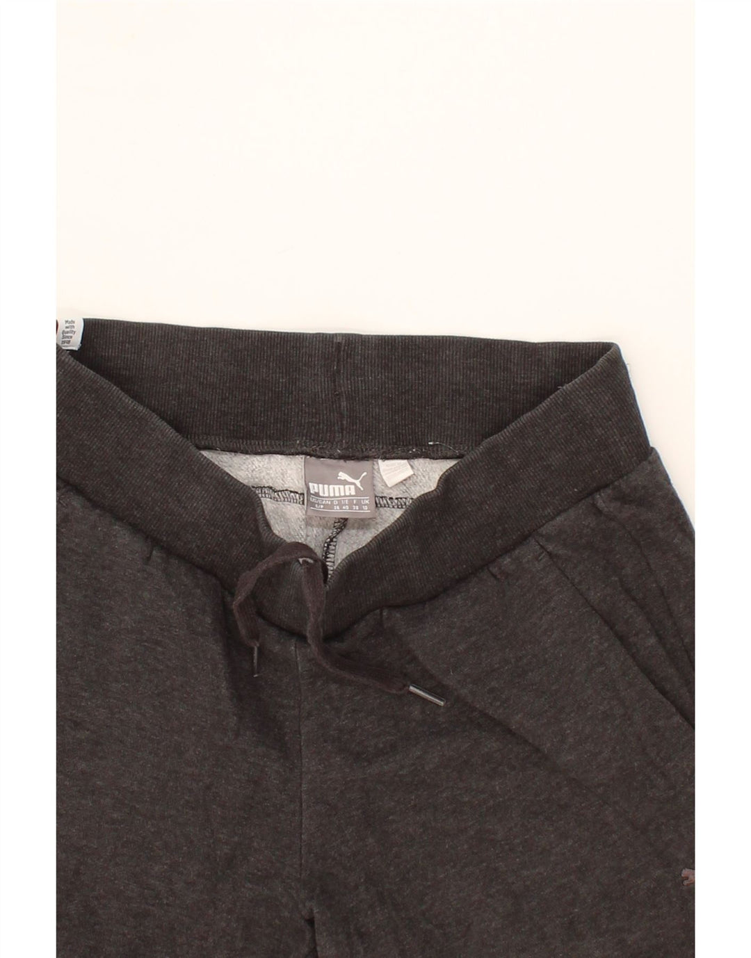 PUMA Womens Tracksuit Trousers UK 10 Small Grey Cotton Vintage Puma and Second-Hand Puma from Messina Hembry 