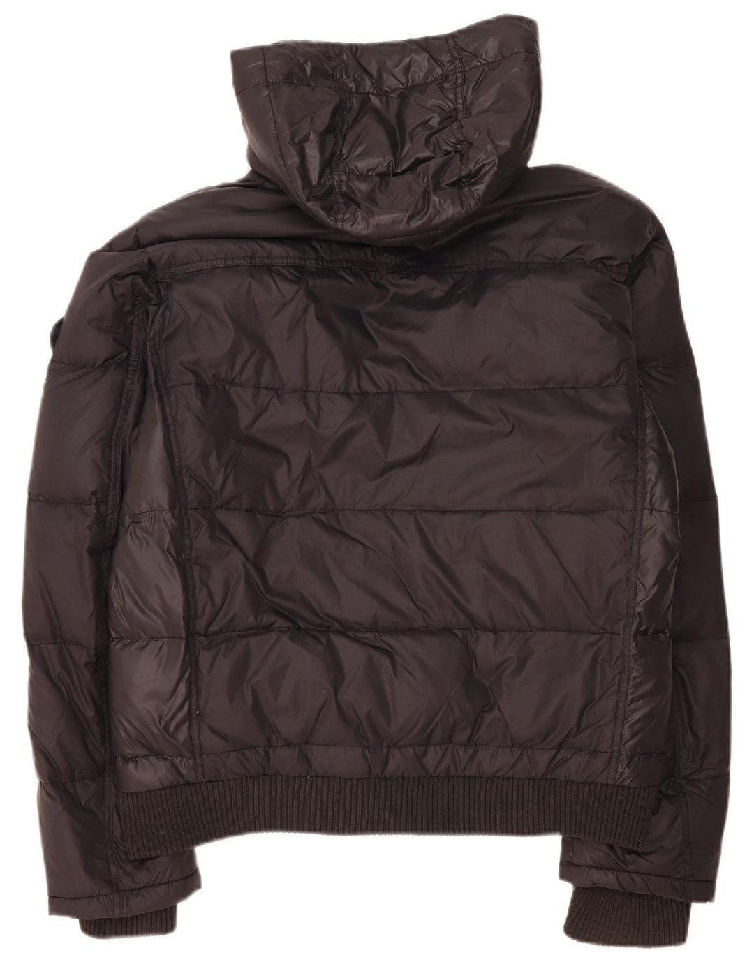 Sergio Tacchini Chaqueta acolchada con capucha para hombre IT 52 XL Poliamida negra