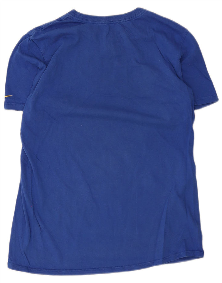 Nike Camiseta con gráfico de corte atlético para hombre Azul medio