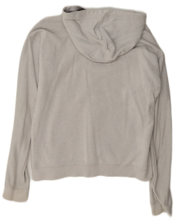 Nike - Sudadera con capucha para niños, diseño gráfico, ajuste estándar, 13-14 años, XL, gris, deportivo