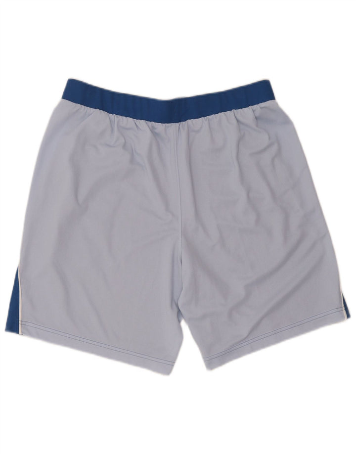 Under Armour Pantalones cortos deportivos para hombre Poliéster color block azul grande
