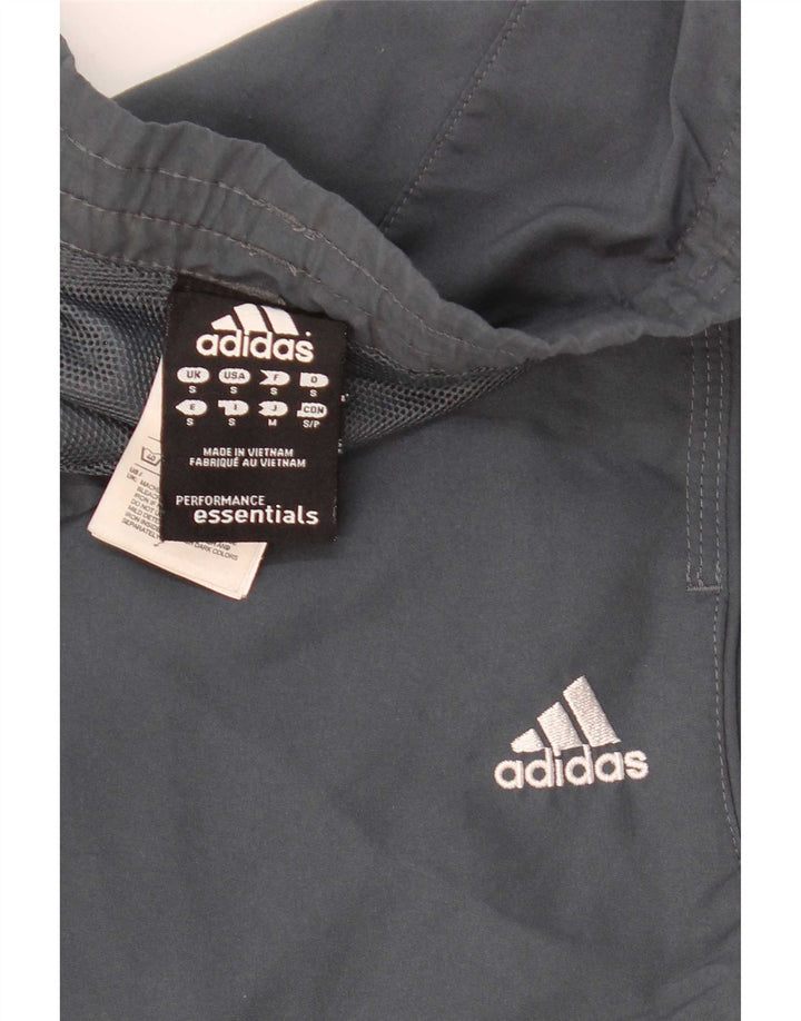 Adidas Mens Climacool Sport Shorts Pequeño Gris Colorblock Poliéster