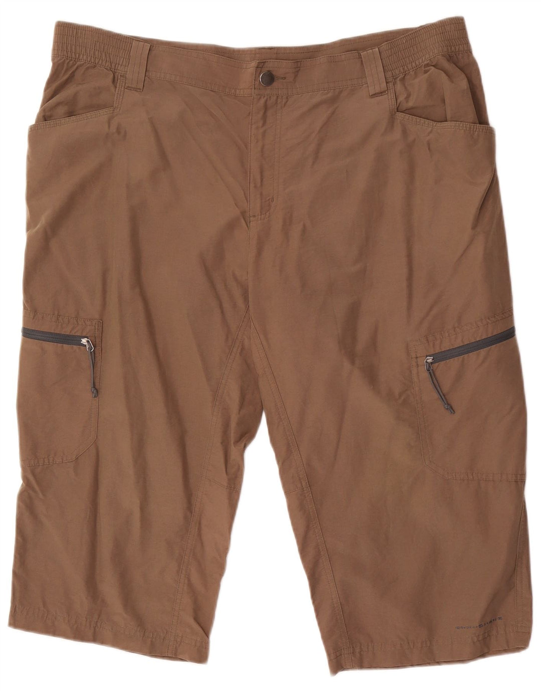 Columbia Pantalones cortos cargo Titanium para hombre XL W40 Algodón marrón