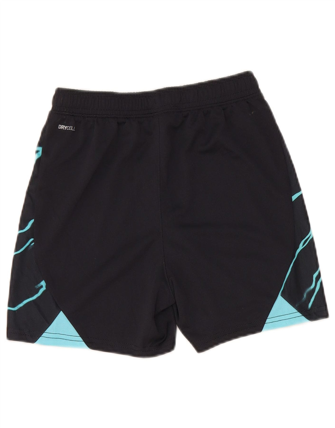 PUMA Pantalones cortos deportivos Manchester City para niños 11-12 años Bloque de color negro