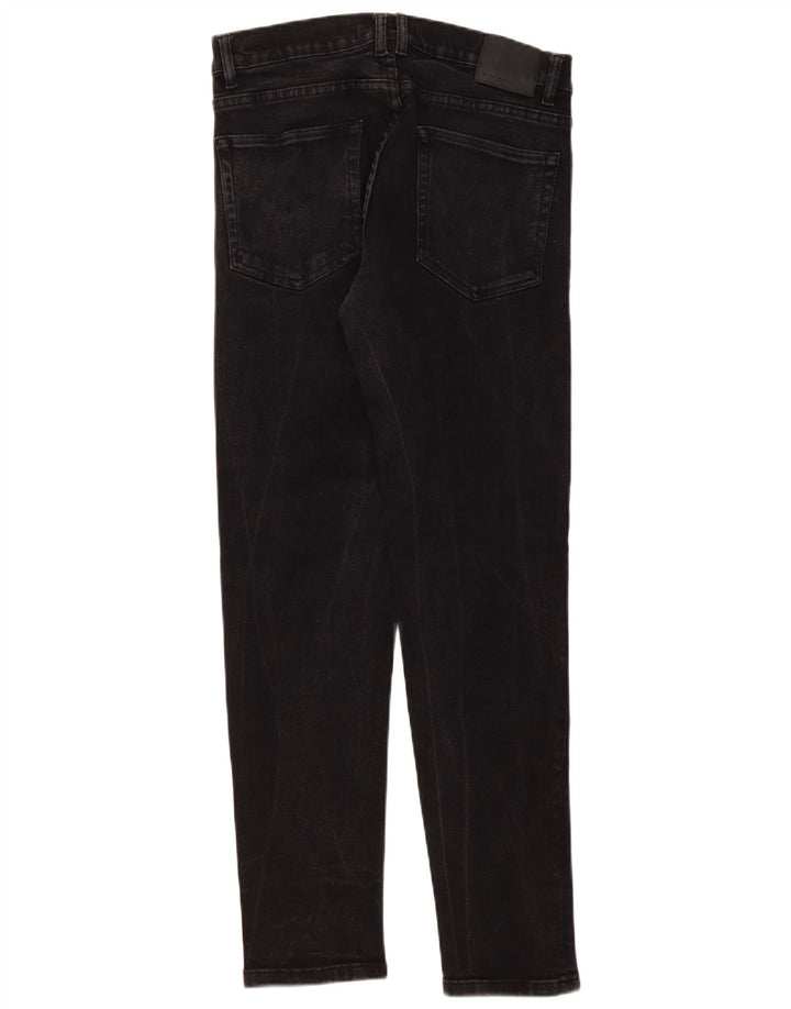 Zara Mens Slim Jeans EU 44 Grande W34 L32 Negro