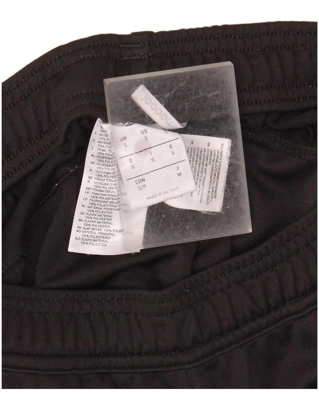 ADIDAS Hombre Climacool Chándal Pantalones Pequeños Poliéster Negro