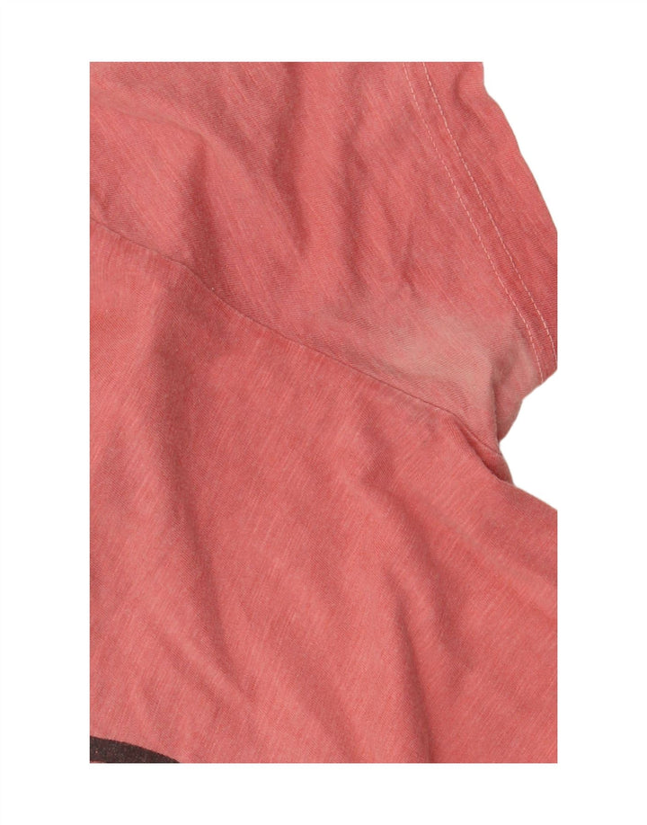 HUGO BOSS Camiseta gráfica para hombre Top grande rosa