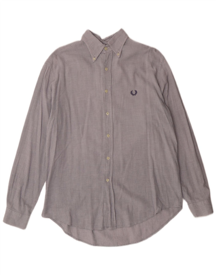 Camisa Fred Perry Para Hombre Grande Gris