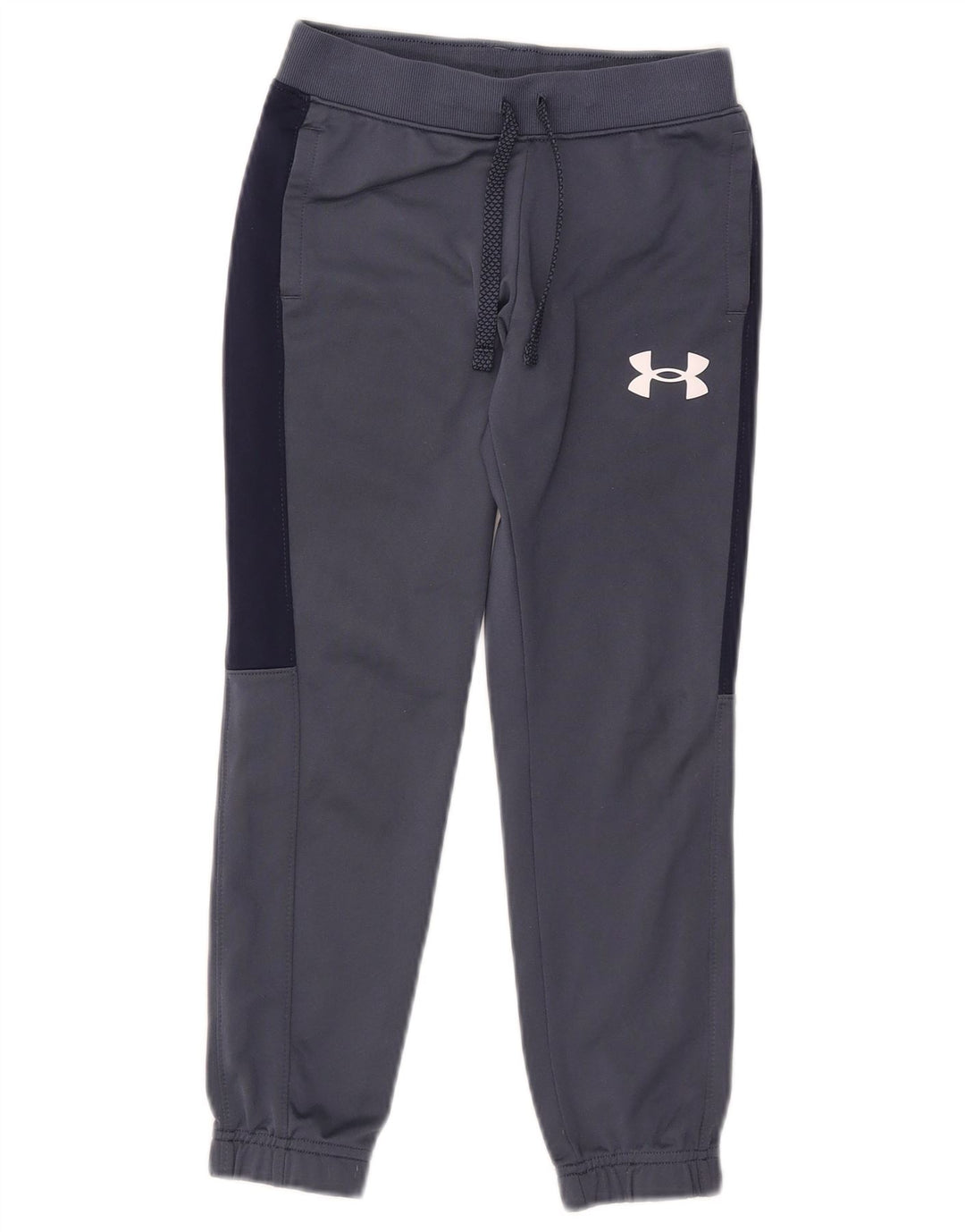 Under Armour Pantalones de chándal para niño, 7-8 años, pequeño, azul