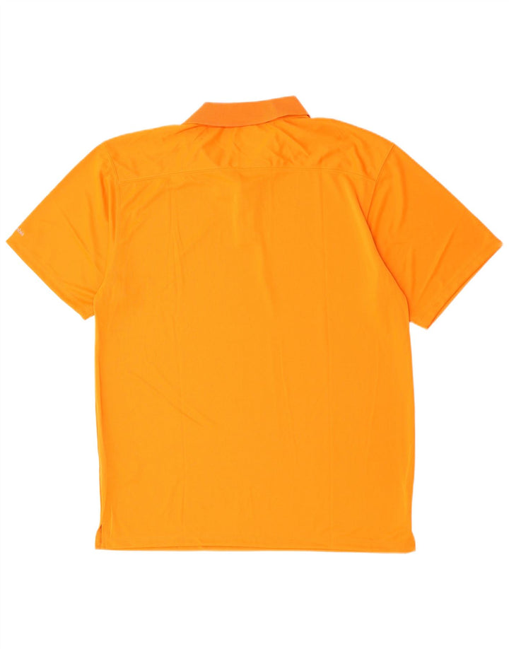 Polo Columbia Omni-Shade para hombre XL Poliéster naranja
