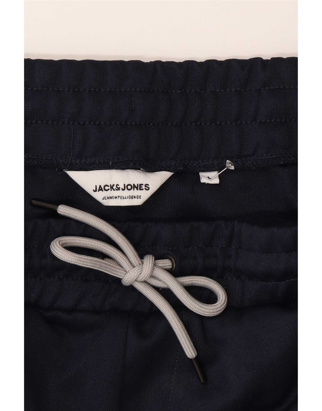 Jack & Jones Hombre Pantalones De Chándal Grande Azul Marino Colorblock Poliéster