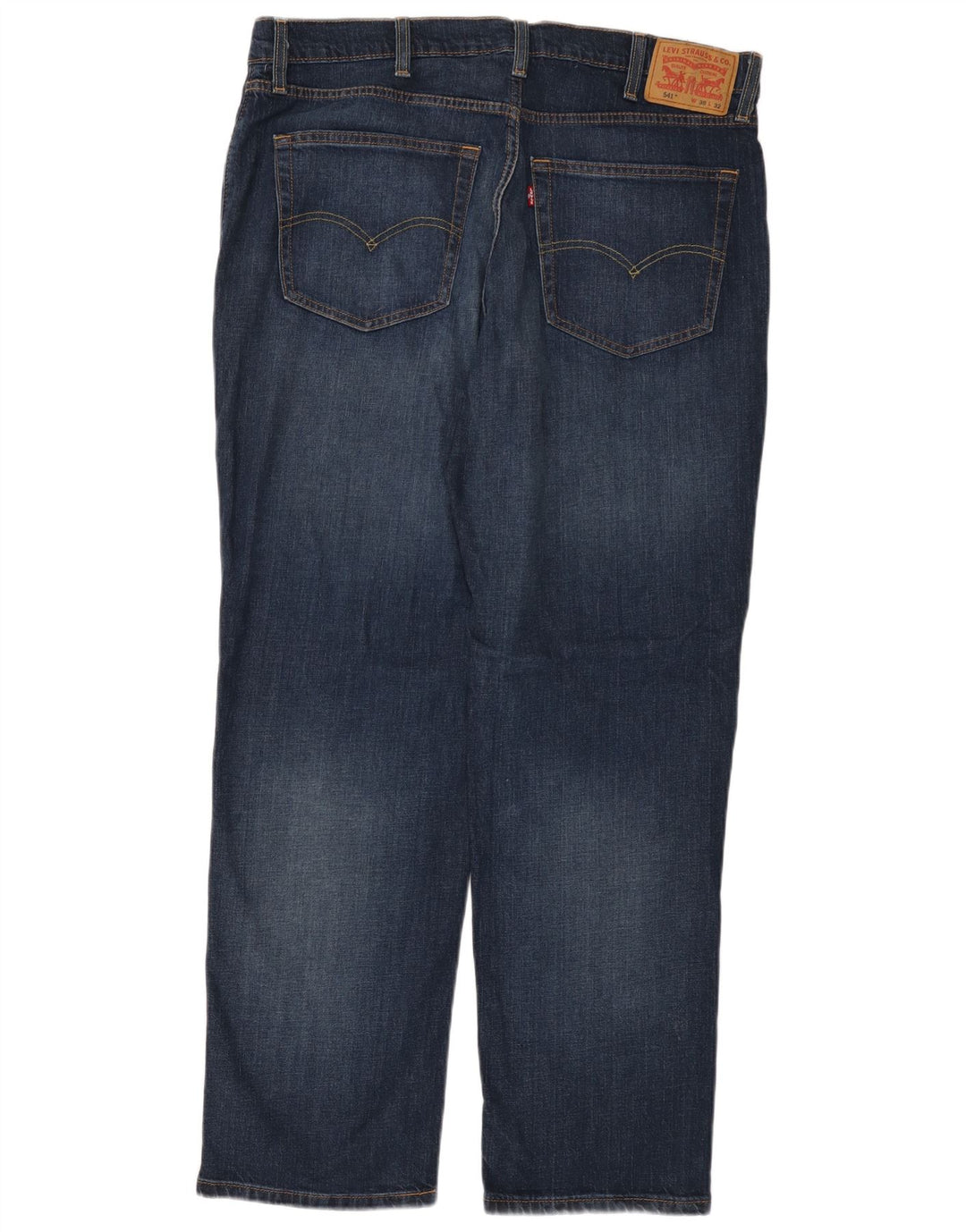 LEVI'S Jeans rectos 541 para hombre W38 L32 Algodón azul marino